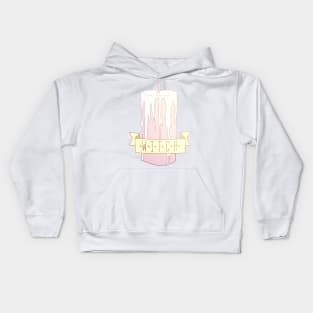 Witch's Tools - Candles Kids Hoodie